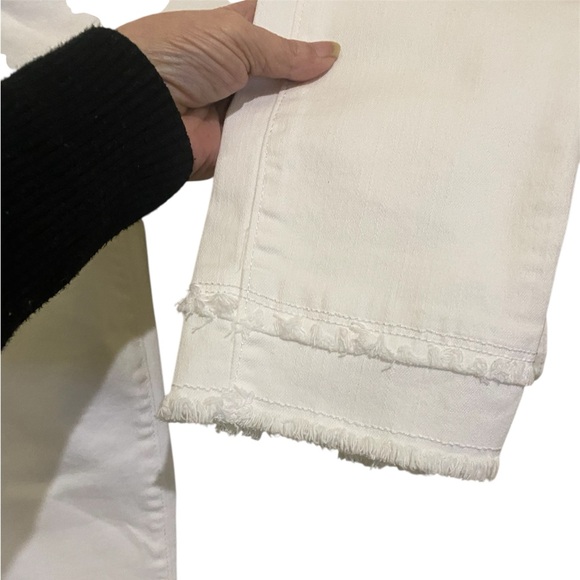 NWT Lily Pulitzer South Ocean High Rise Skinny Jeans In Resort White SZ 0/26 - Picture 7 of 14